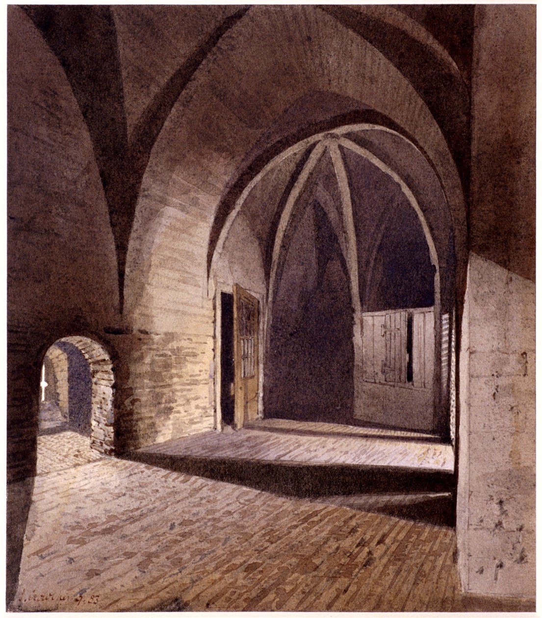 Tower of London, London, 1883 av John Crowther