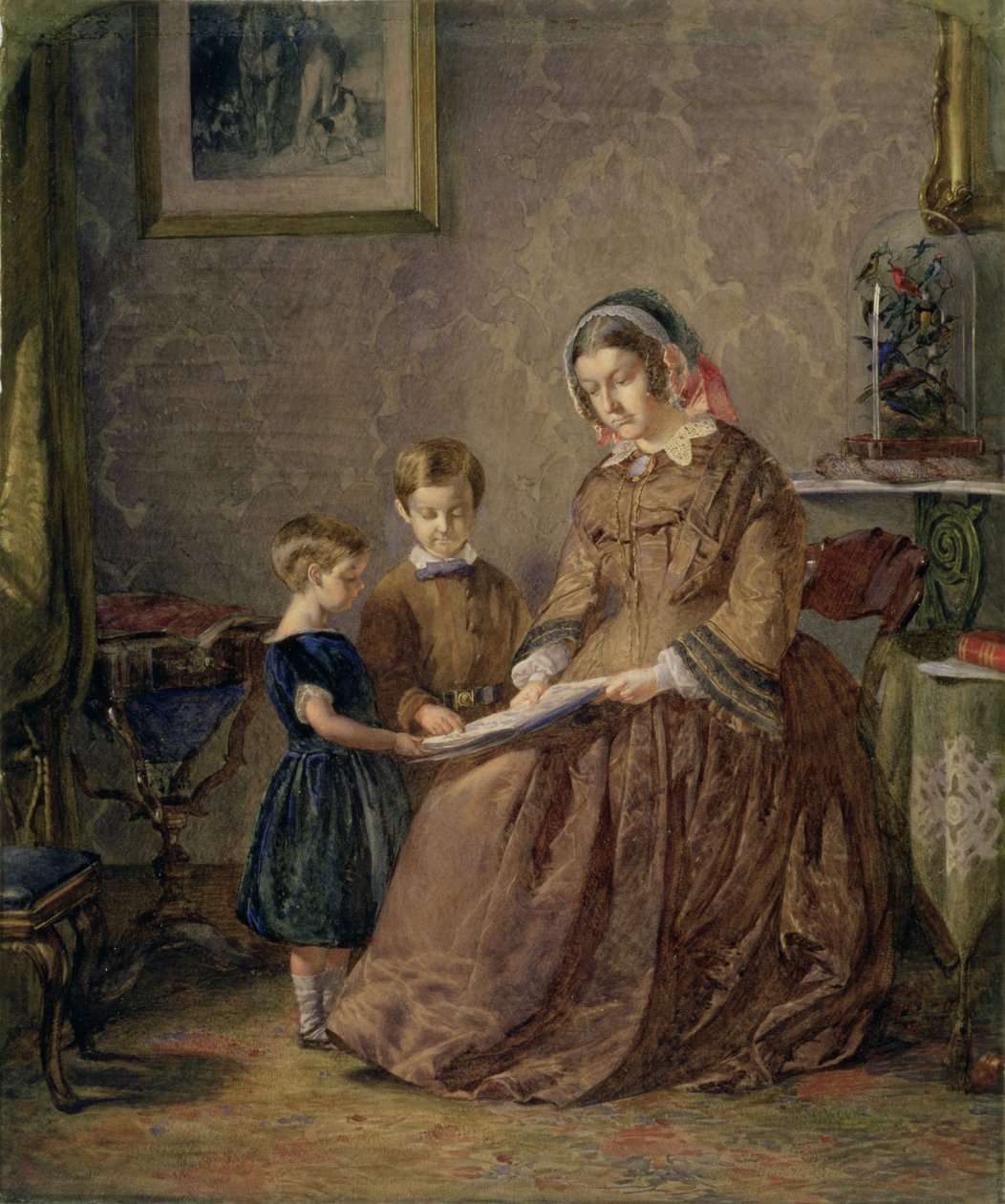 Leseleksen, 1855 av John Dawson Watson
