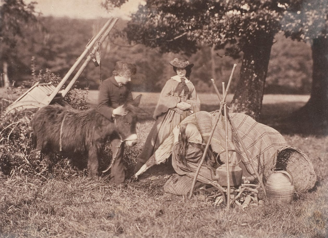 Sigøynere, 1853-56. av John Dillwyn Llewelyn