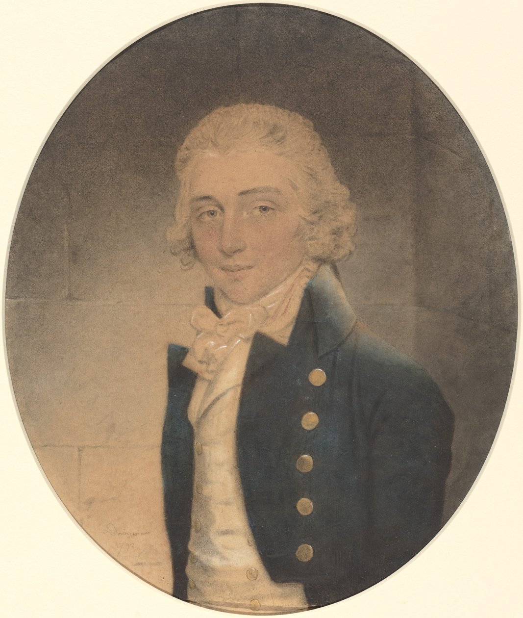George Mills av John Downman