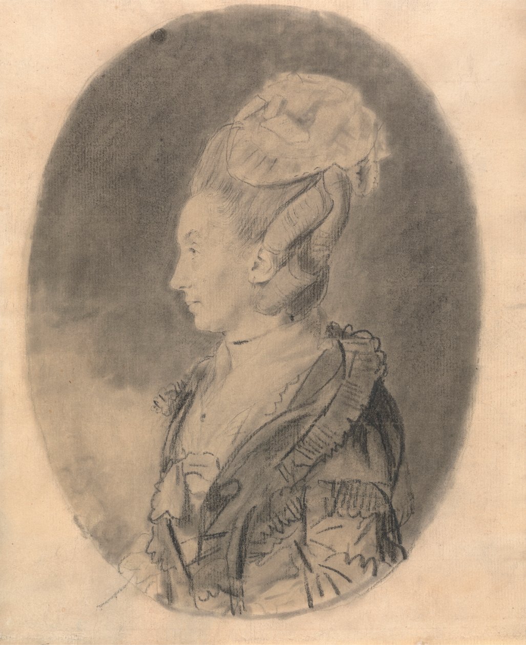 Portrett av en dame av John Downman