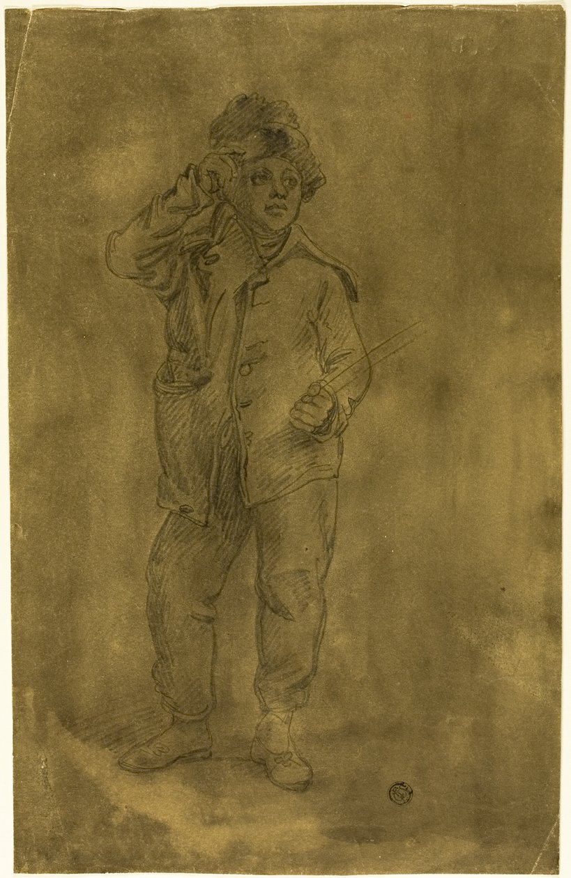 Stående gutt av John Downman