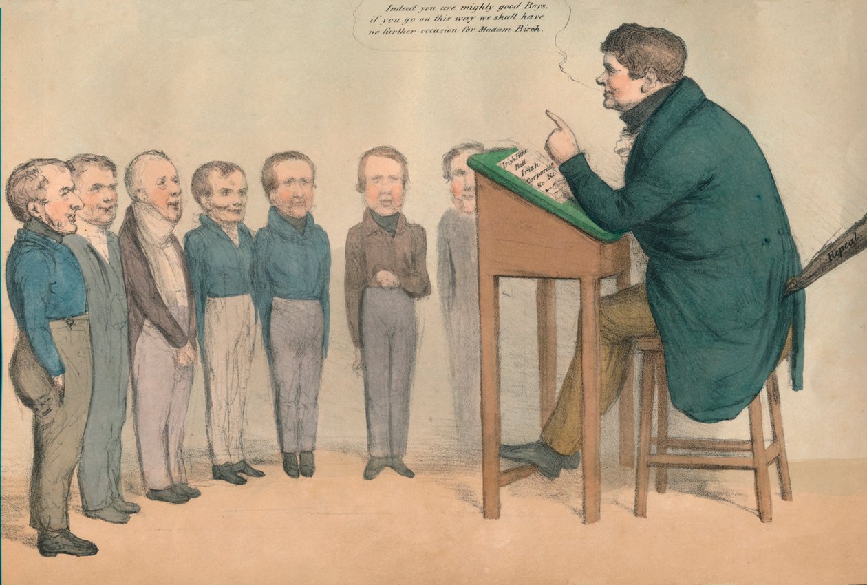 Den irske veilederen, 1836. av John Doyle