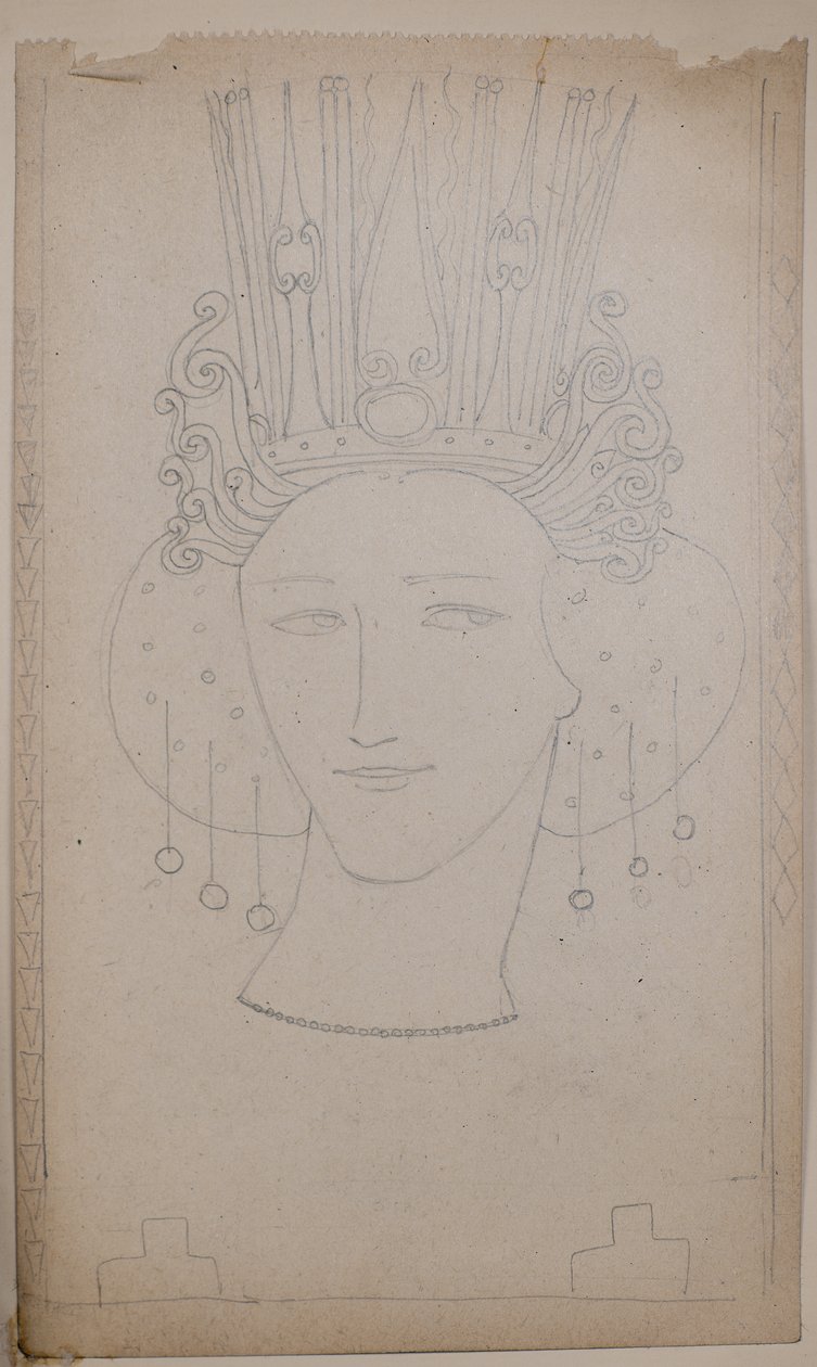 Maeve (blyant) av John Duncan