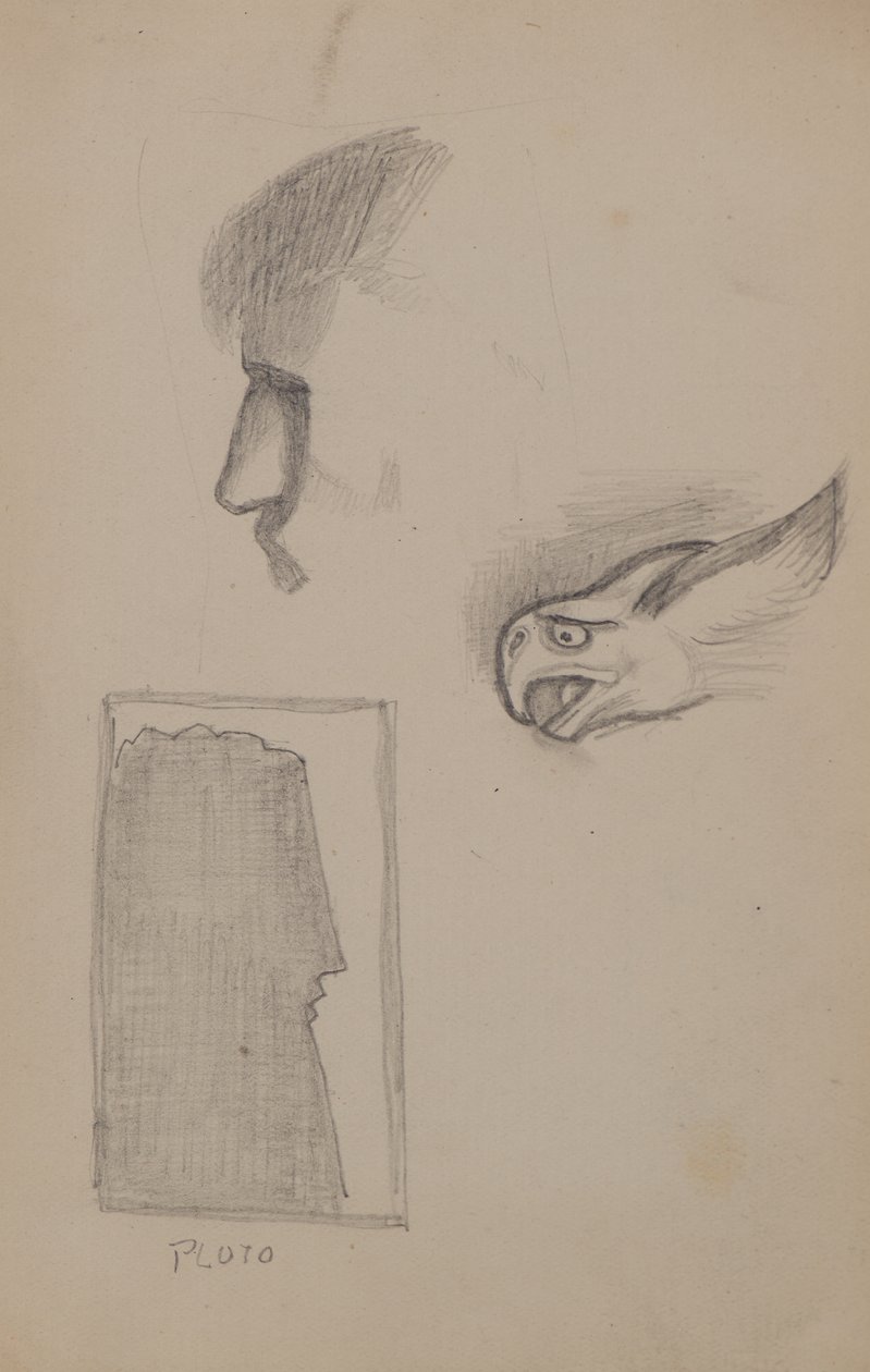 Uten tittel [Blyantskisser] (blyant) av John Duncan