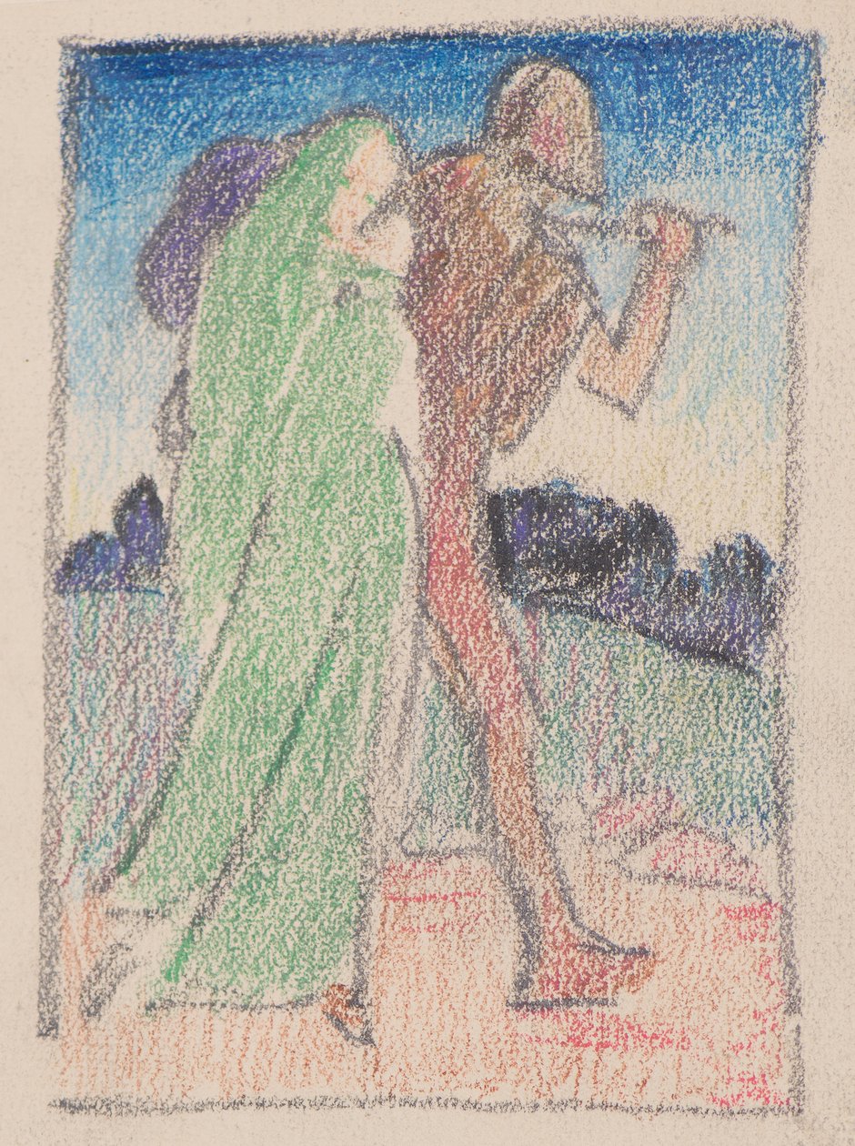 Wayfarers (blyant) av John Duncan