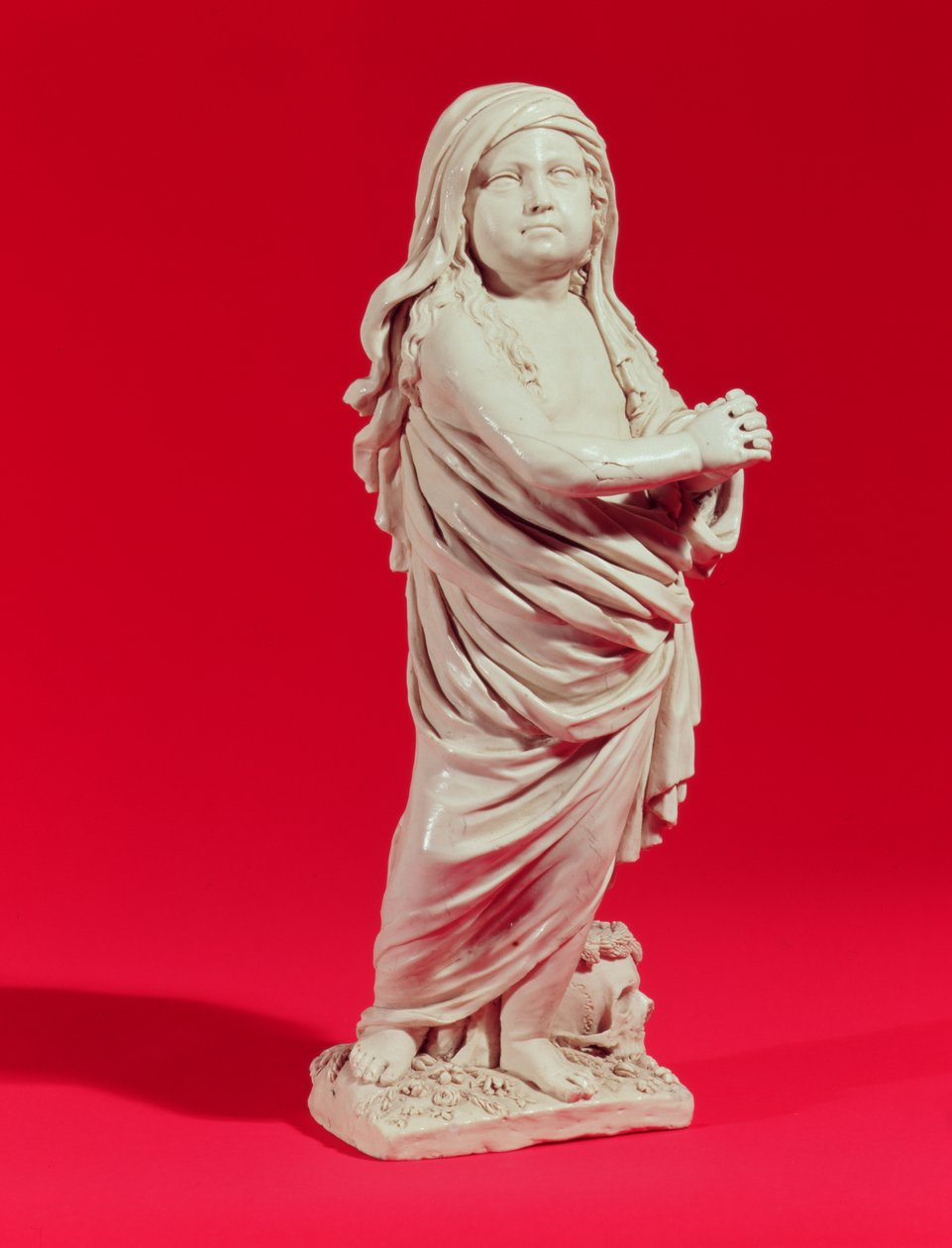 Lydia Dwight Resurrected, 1674 (plateglasert steintøy) av John Dwight