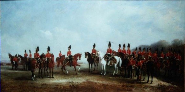 Anmeldelse av 16th Lancers av John E. Ferneley