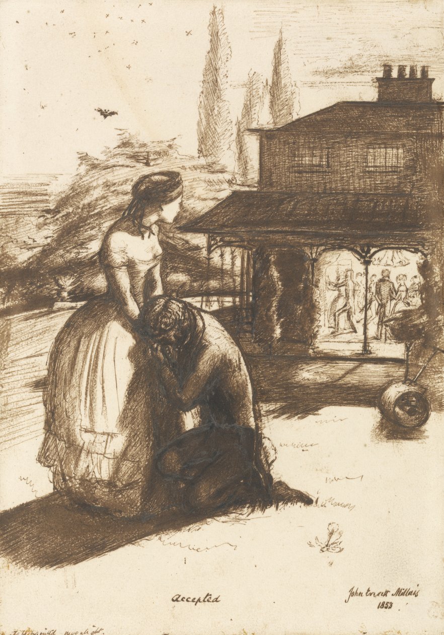 Akseptert av John Everett Millais