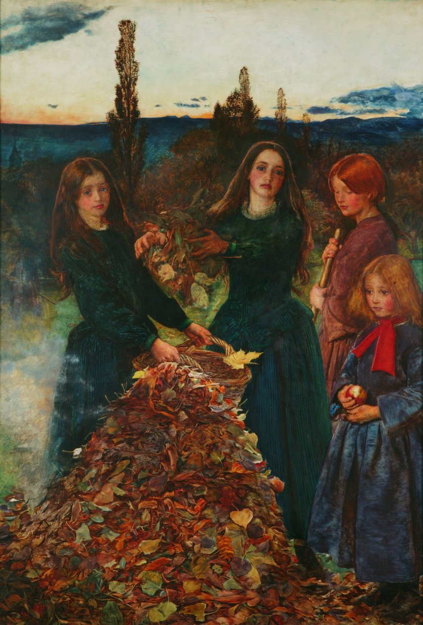 Høstløv av John Everett Millais