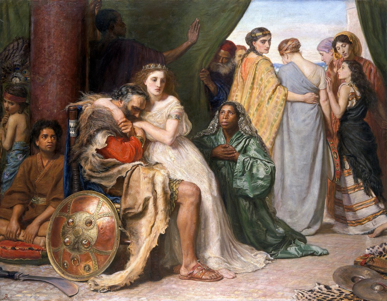 'Jefta', 1867 av John Everett Millais