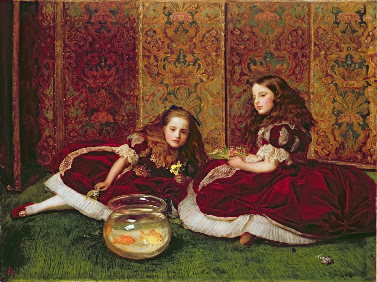 Fritid, 1864 av John Everett Millais