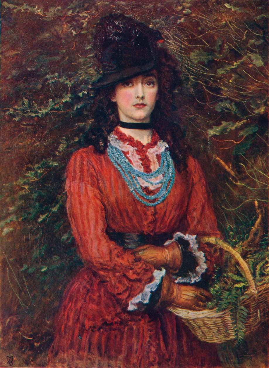 Frøken Eveleen Tennant, 1874 1906 av John Everett Millais