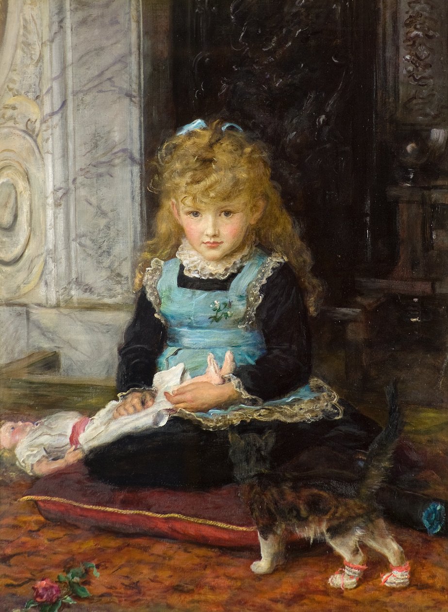 Puss in Boots av John Everett Millais