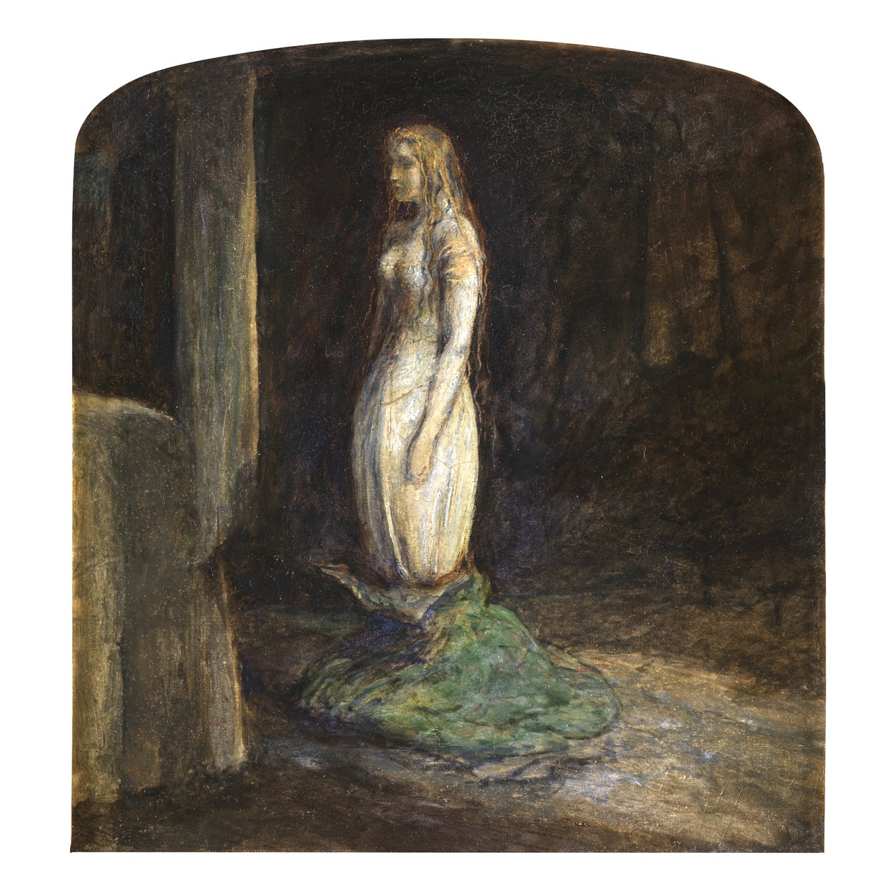St Agnes-aften av John Everett Millais