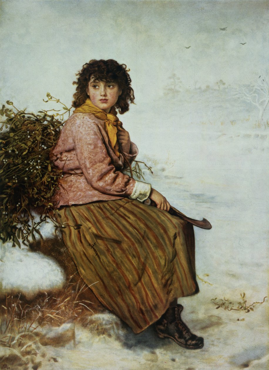 Mistelteinsamleren, 1894 av John Everett Millais