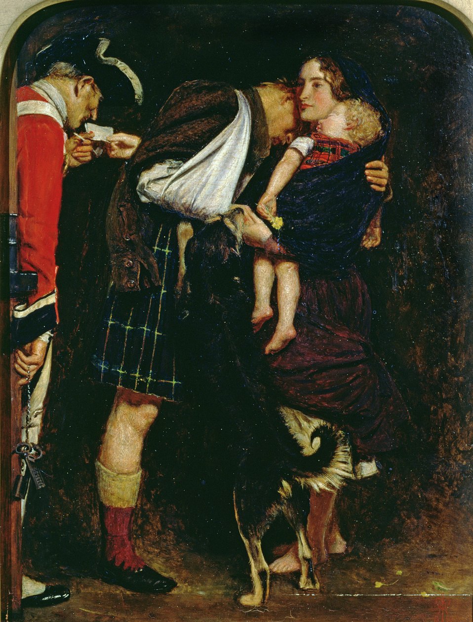 The Order of Release, 1853 av John Everett Millais
