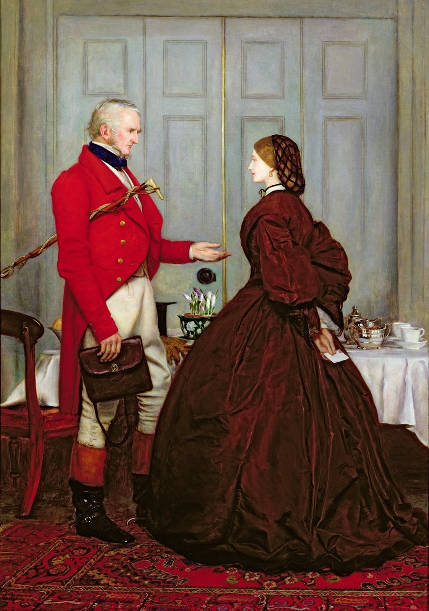 Stol på meg, 1862 (olje) av John Everett Millais