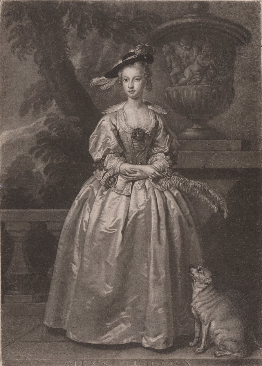 Frøken Hudson av John Faber the younger
