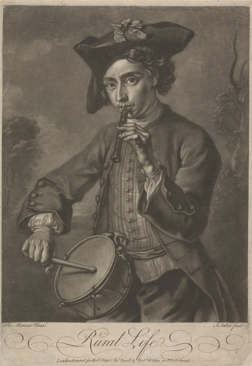 The Swain's Amusement av John Faber the younger