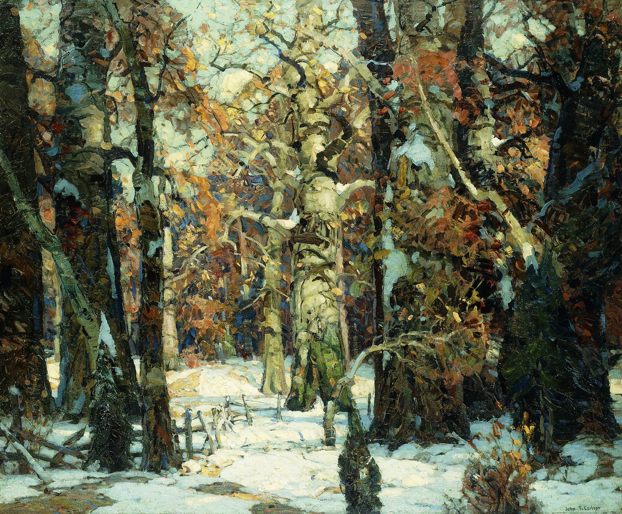 Aisles of the Forest, Berkshires av John Fabian Carlson
