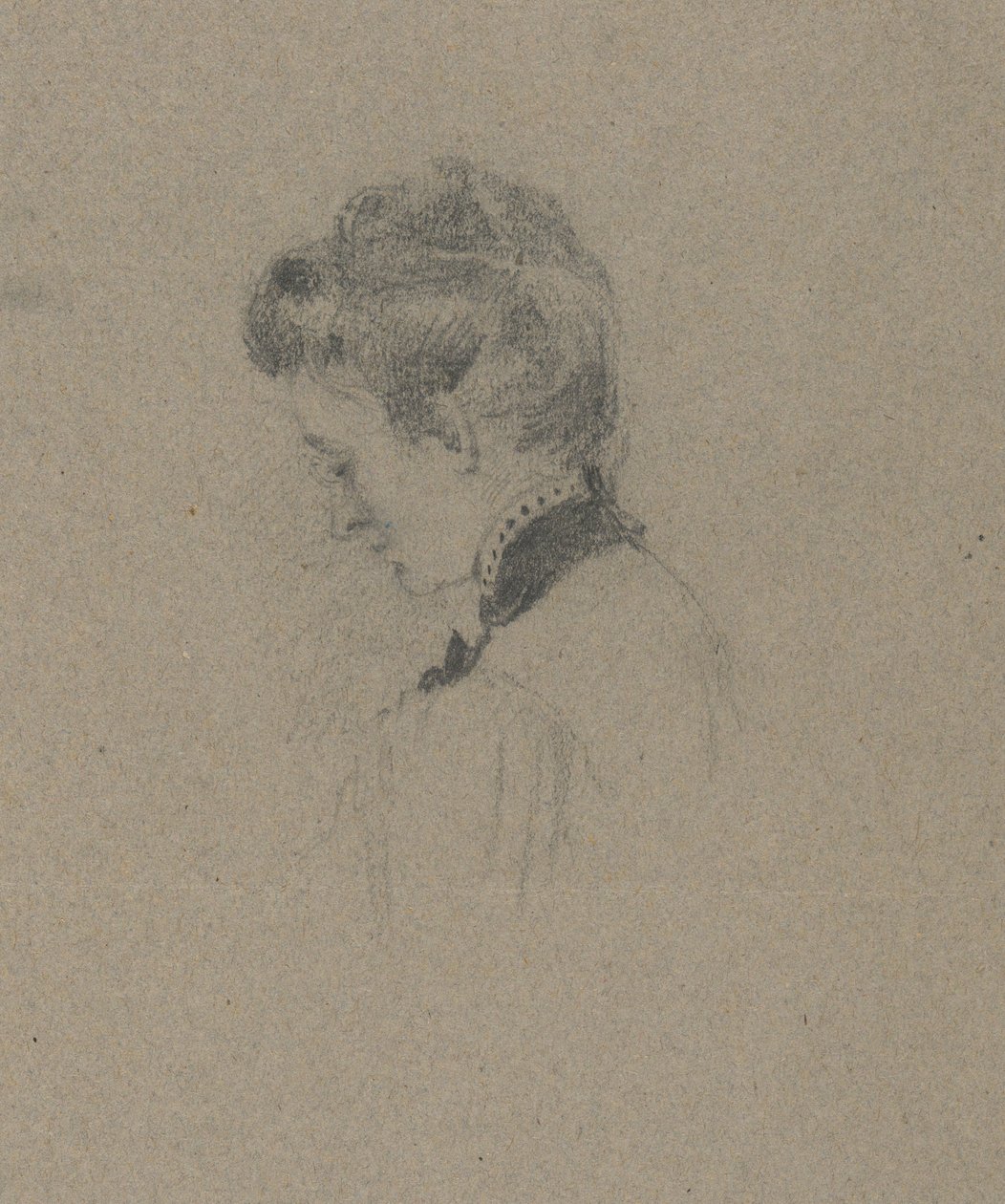 Portrett av en kvinne av John Ferguson Weir
