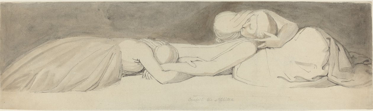 Trøst de rammede av John Flaxman