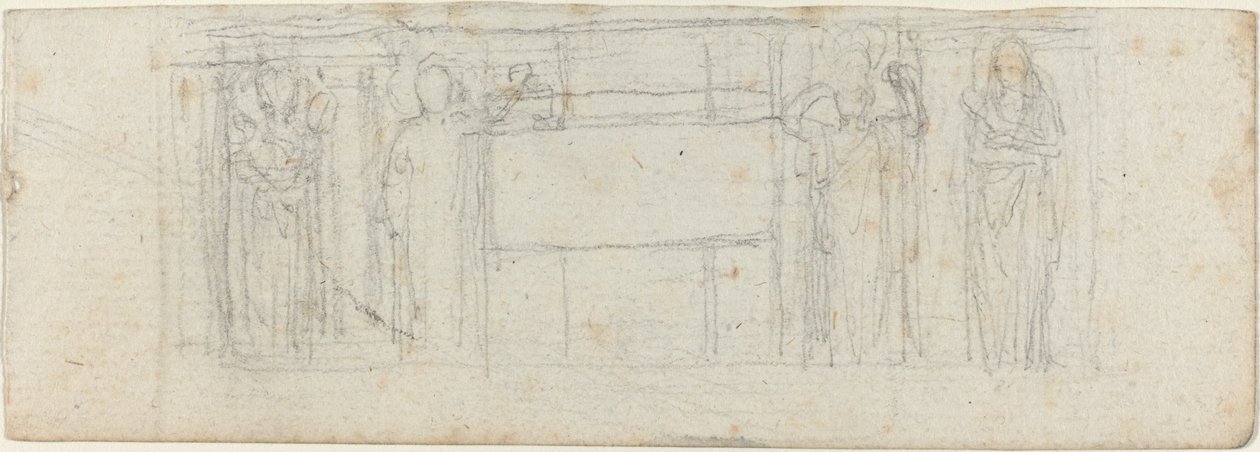 Design for et monument av John Flaxman