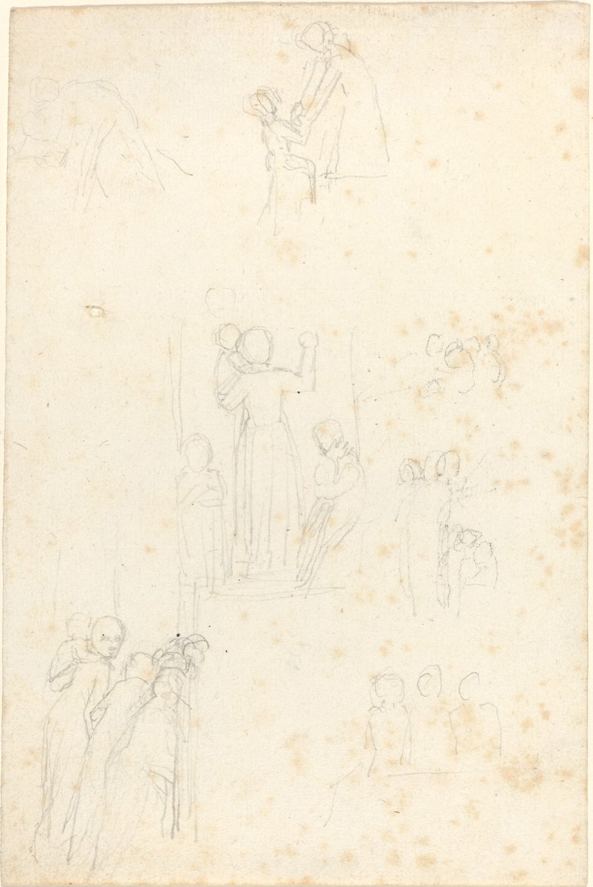 Studieark av John Flaxman