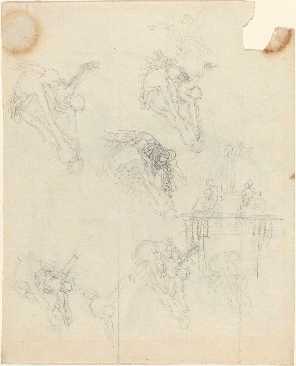Studieark av John Flaxman