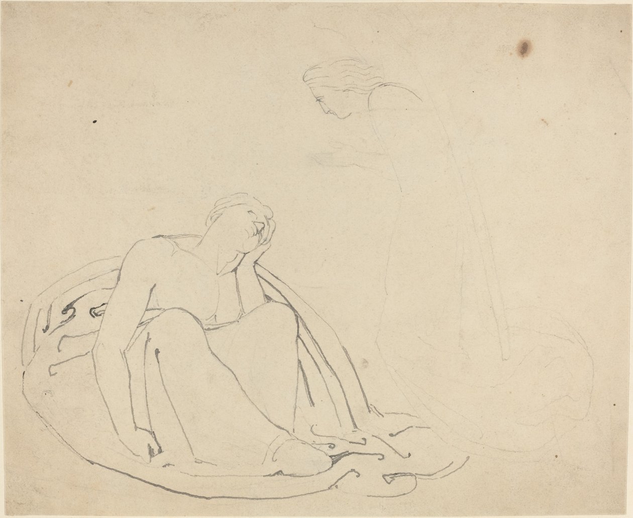 Studie for et monument av John Flaxman