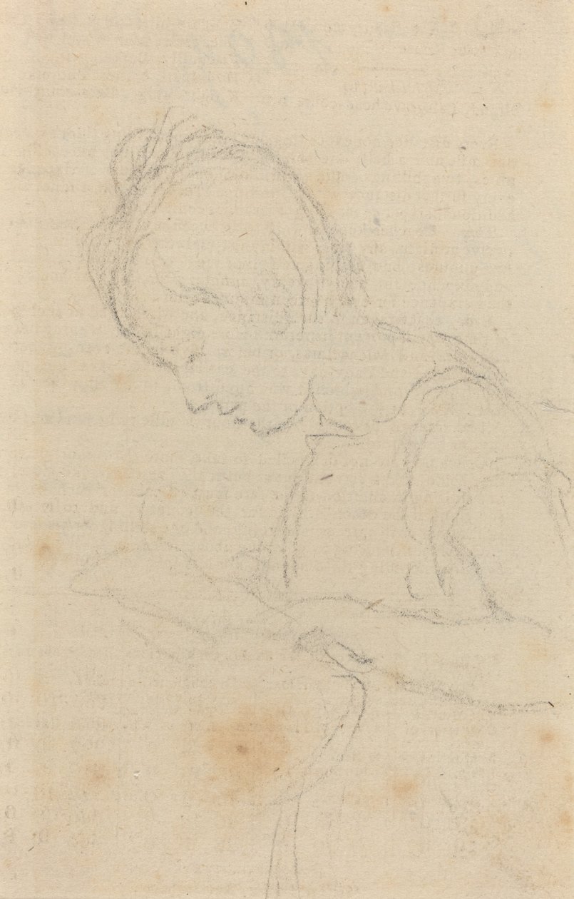 Kvinne i profil av John Flaxman