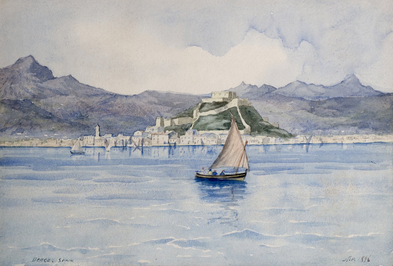 Denia, Spania av John Francis Pollock