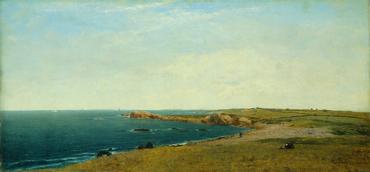Nær Newport, 1869. av John Frederick Kensett
