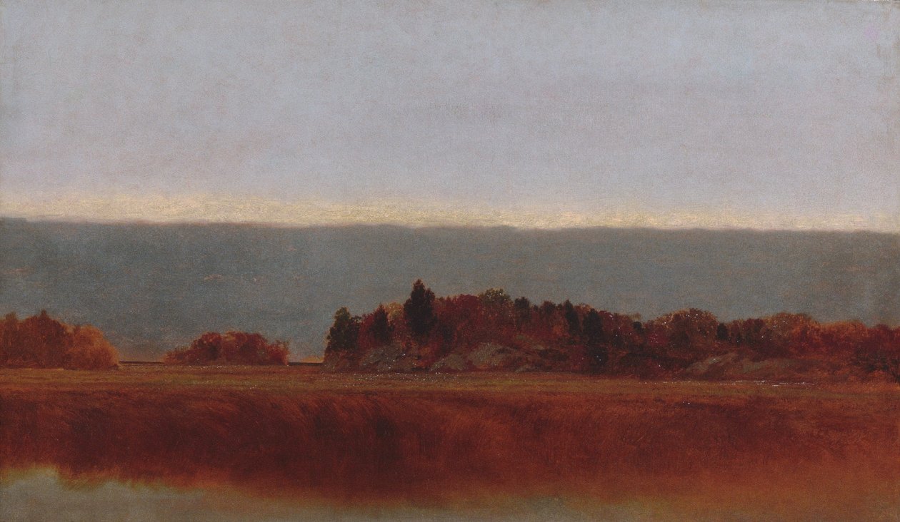 Salt Eng i oktober av John Frederick Kensett