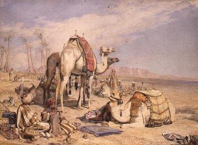 Et stopp i ørkenen av John Frederick Lewis