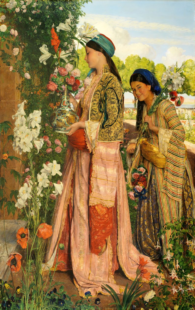 Golden Lily, 1871. av John Frederick Lewis