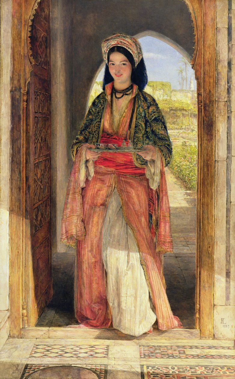 Kaffebæreren av John Frederick Lewis