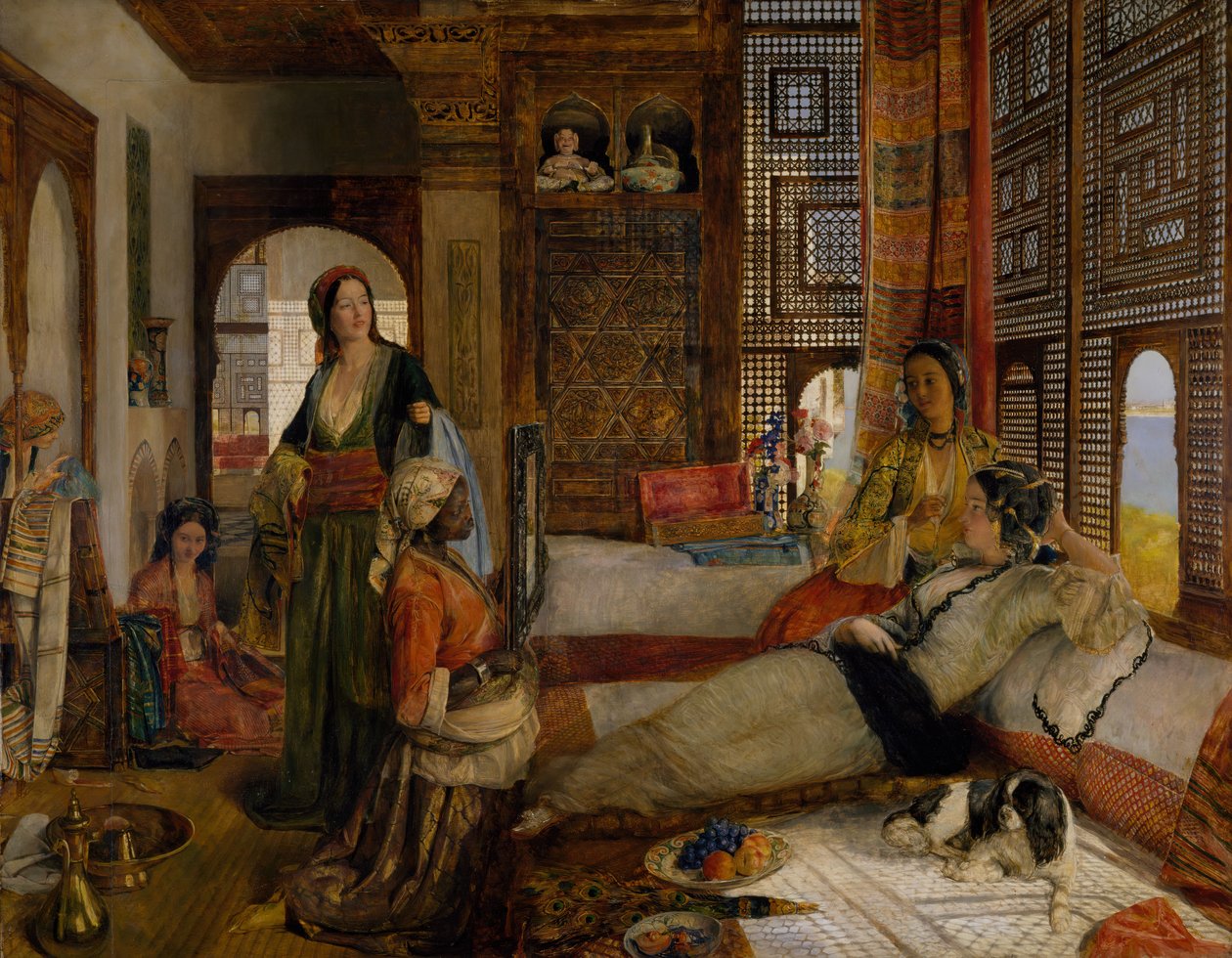 Haremet, 1876. av John Frederick Lewis
