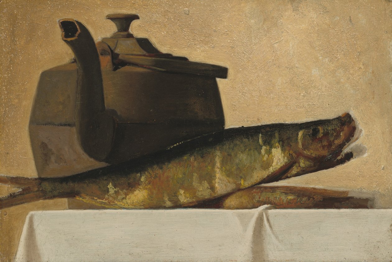 En engelsk frokost, ca. 1890-tallet. av John Frederick Peto