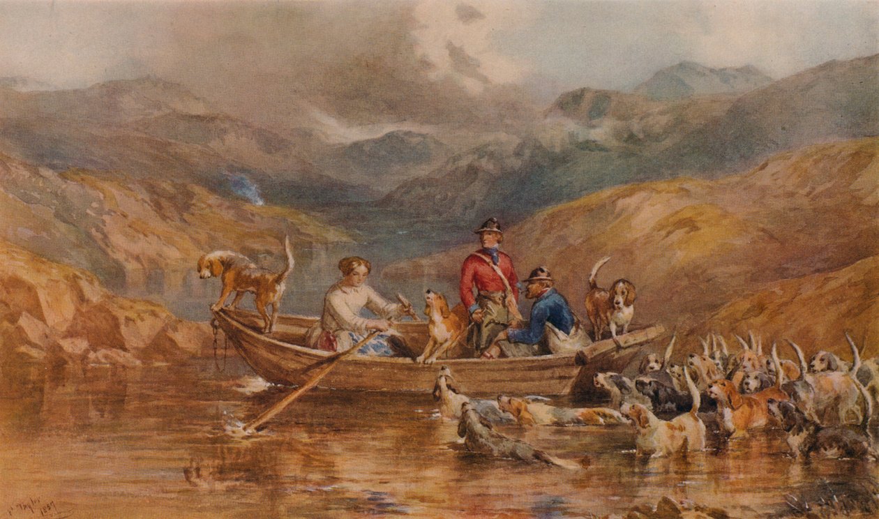 Highland Ferry, 1857, 1938 av John Frederick Tayler