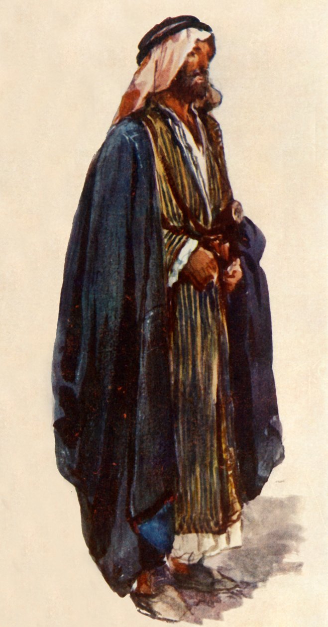 Arabisk bonde. Nabolaget til Jerusalem, 1902. av John Fulleylove