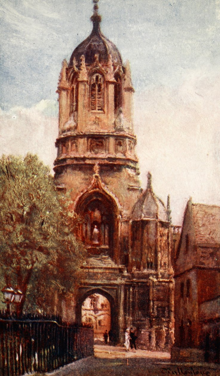 Tom Tower, Christ Church College, 1903 av John Fulleylove