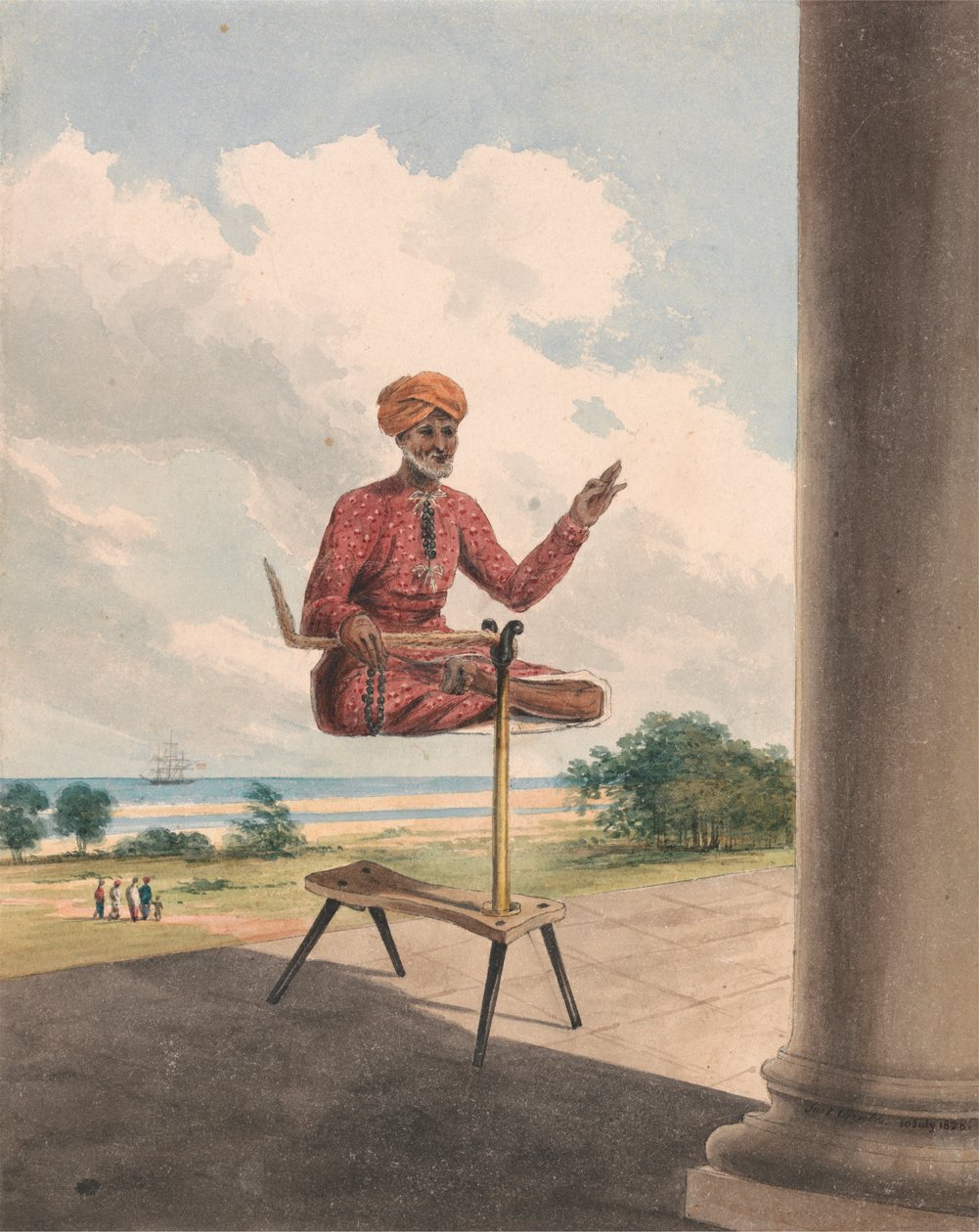 Air Man, 10. juli 1828 av John Gantz