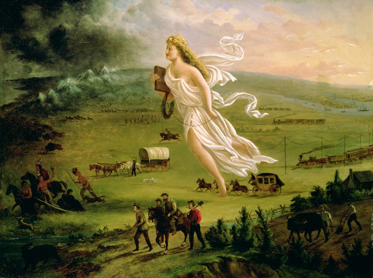 American Progress, 1872 av John Gast
