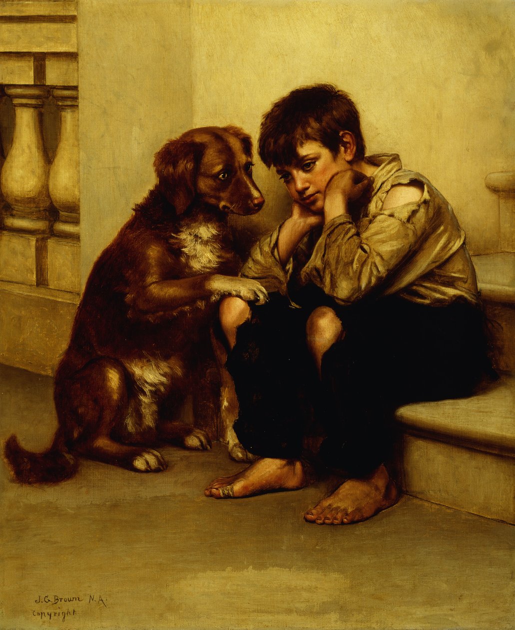 Bestevenner, av John George Brown
