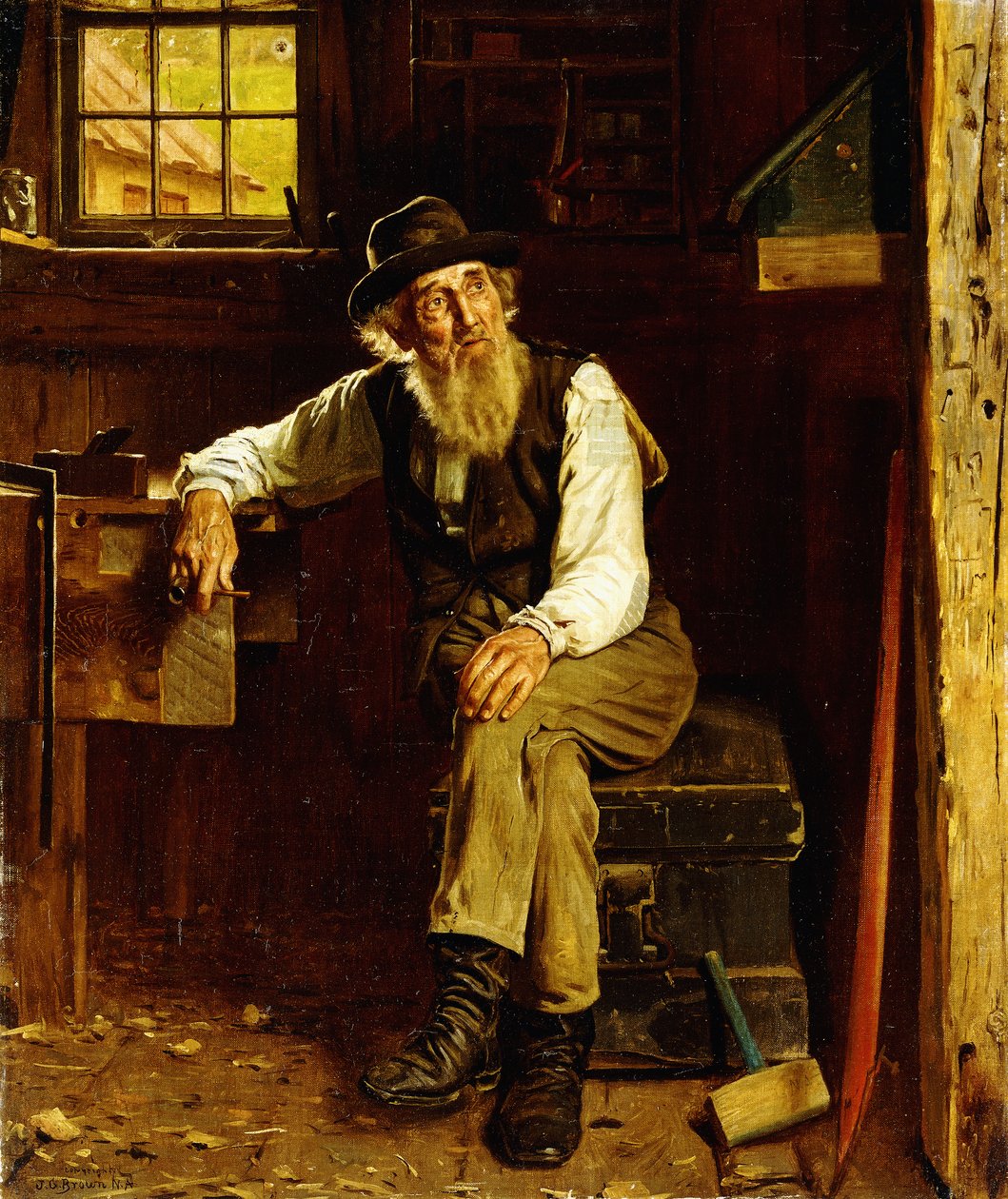 Å leve i fortiden, av John George Brown