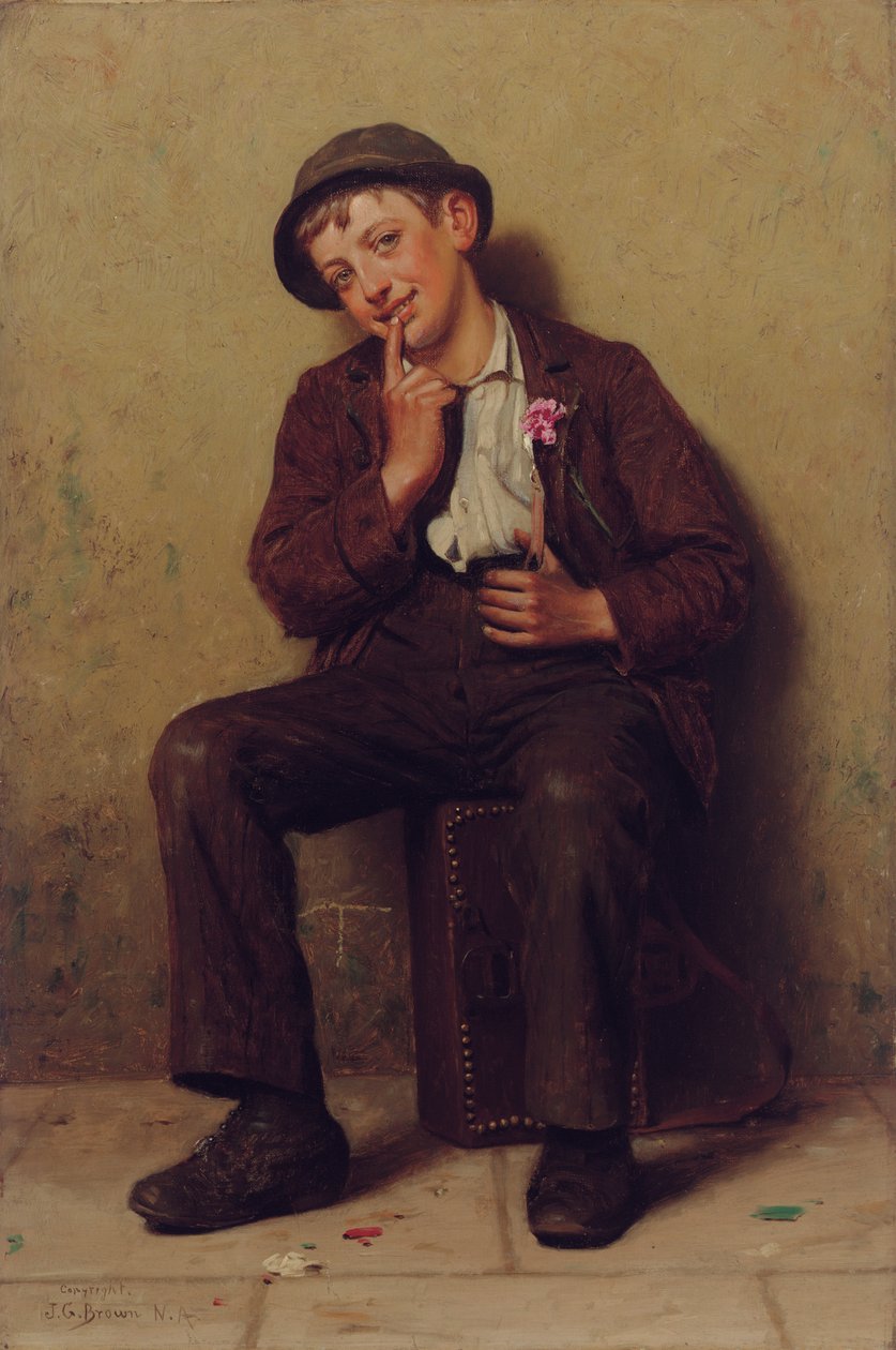 Gate Urchin av John George Brown