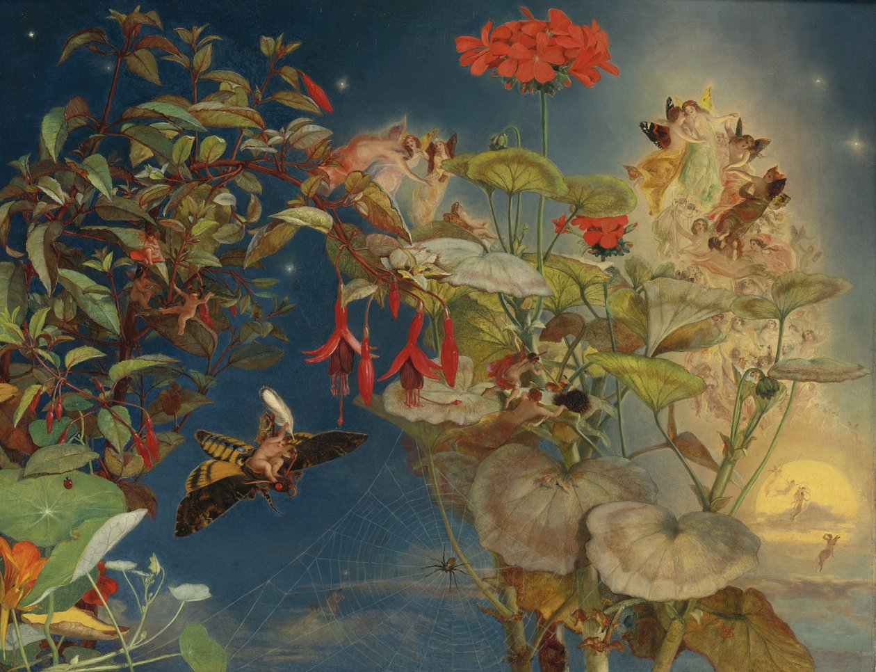 Midsommernattsfeer av John George Naish