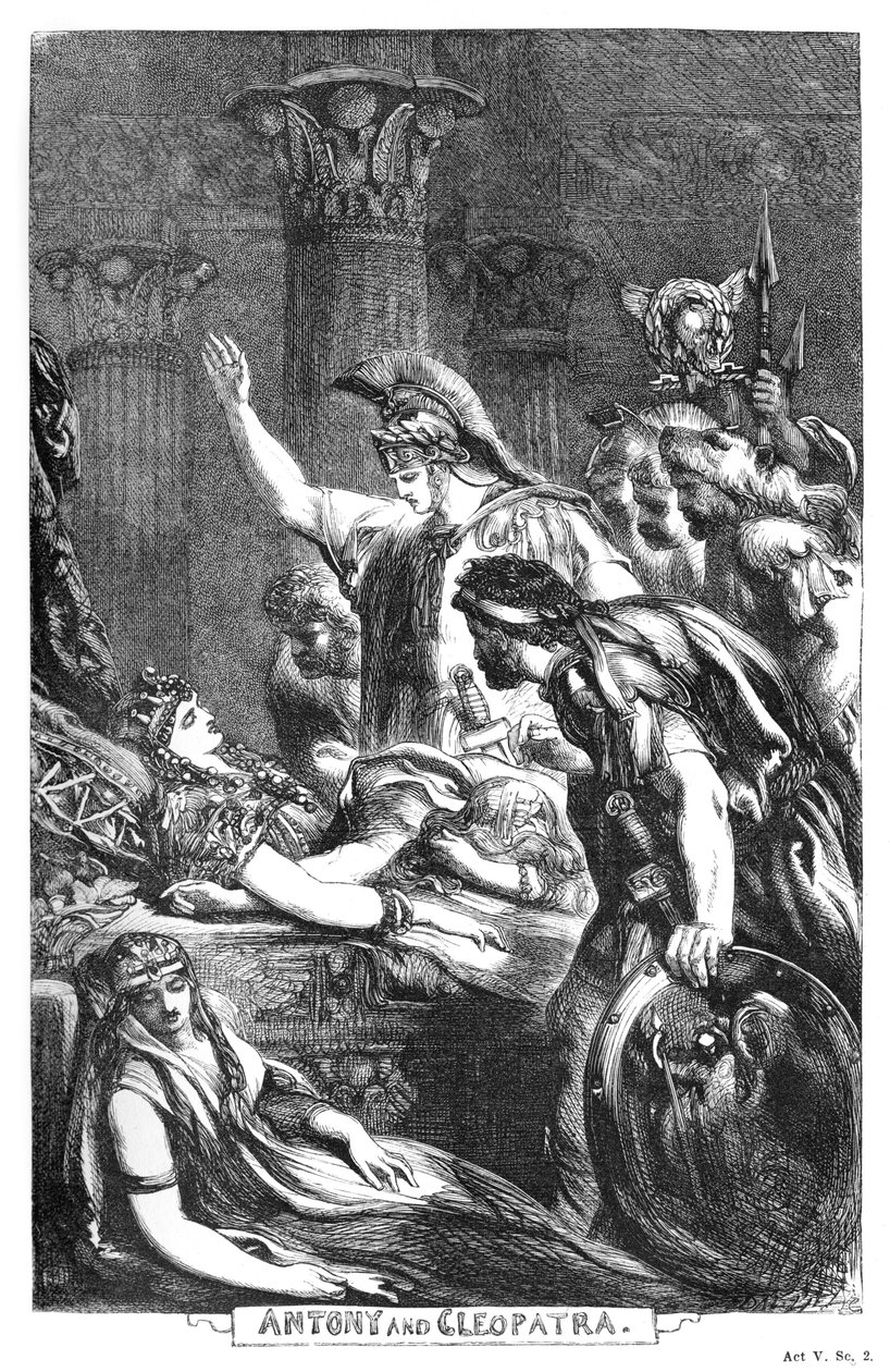 Antony og Cleopatra av John Gilbert